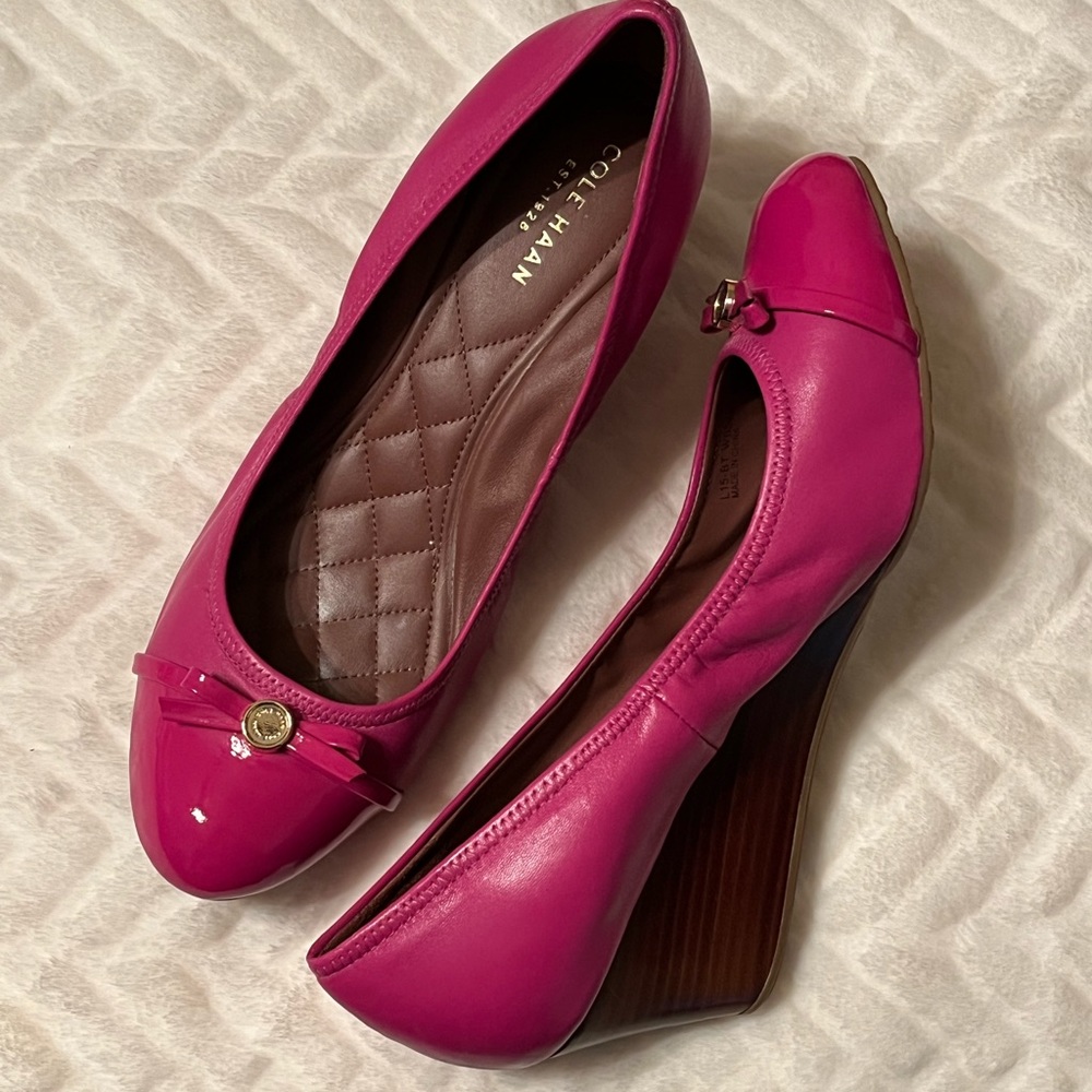 Cole Haan Pink Wedge